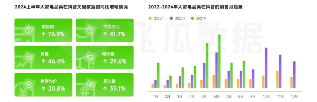 音大家电品类线上消费与行业洞察爱游戏app入口2024年抖(图14)