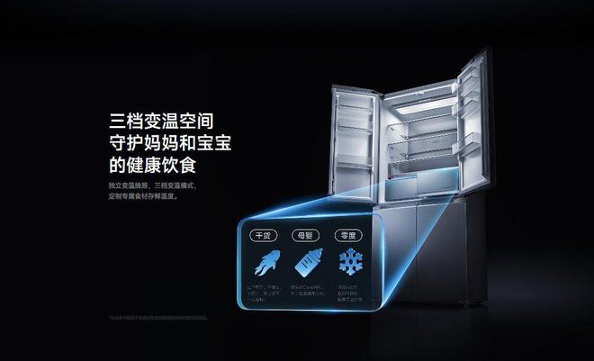 鲜Pro 十字508L双系统冷藏冷冻爱游戏app网站手机版米家冰箱 分储(图6)