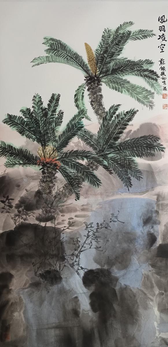笔下的自然韵律与生命绚烂之歌爱游戏最新作品赏析｜紫溪老师