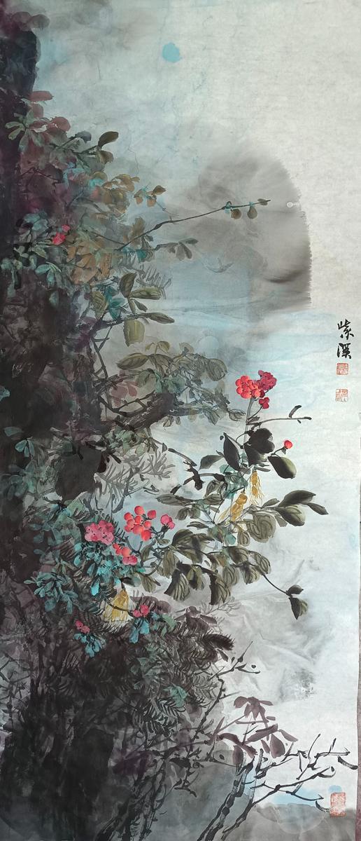 笔下的自然韵律与生命绚烂之歌爱游戏最新作品赏析｜紫溪老师(图3)