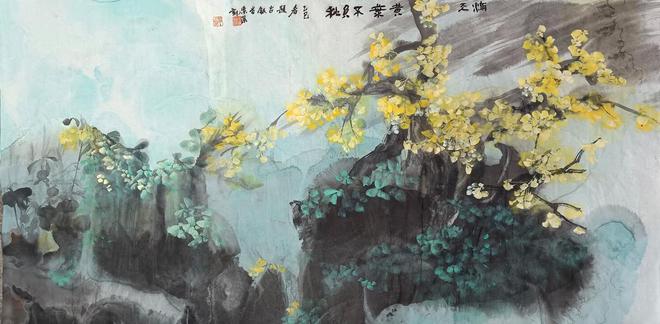 笔下的自然韵律与生命绚烂之歌爱游戏最新作品赏析｜紫溪老师(图8)