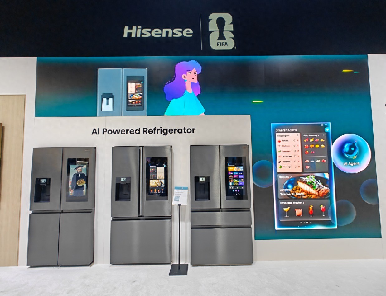 热潮在CES 2026构建智慧家居新版图爱游戏最新一台冰箱的进化 海信乘世界杯(图2)
